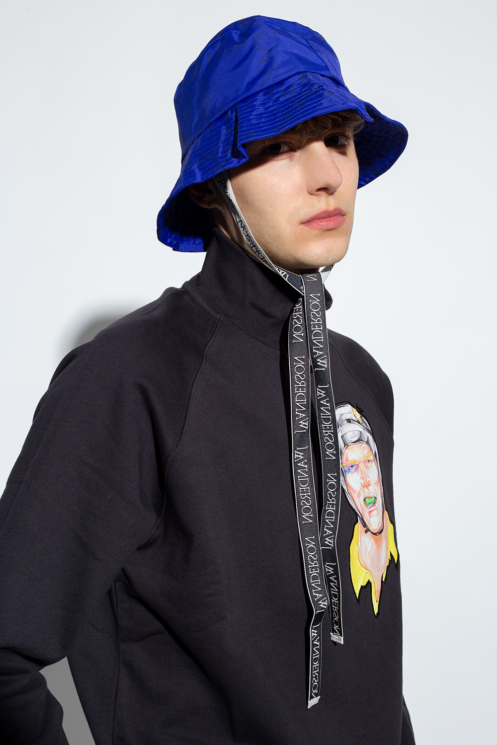 ハット Jw Anderson Buket Hat JW ANDERSON Embroidered shell bucket hat | THE OUTNET